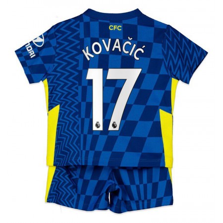 Billiga Fotbollströjor Chelsea Mateo Kovacic 17 Barn Hemma tröja 2021/22 Kortärmad